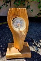 Rustikale Holzlampe, einzigartiges Design, Deko-Licht 💡CHF