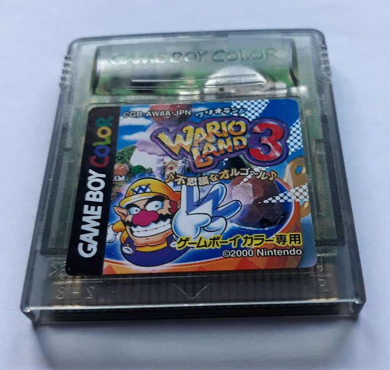 Prix de Wario Land 3 sur GameBoy Color