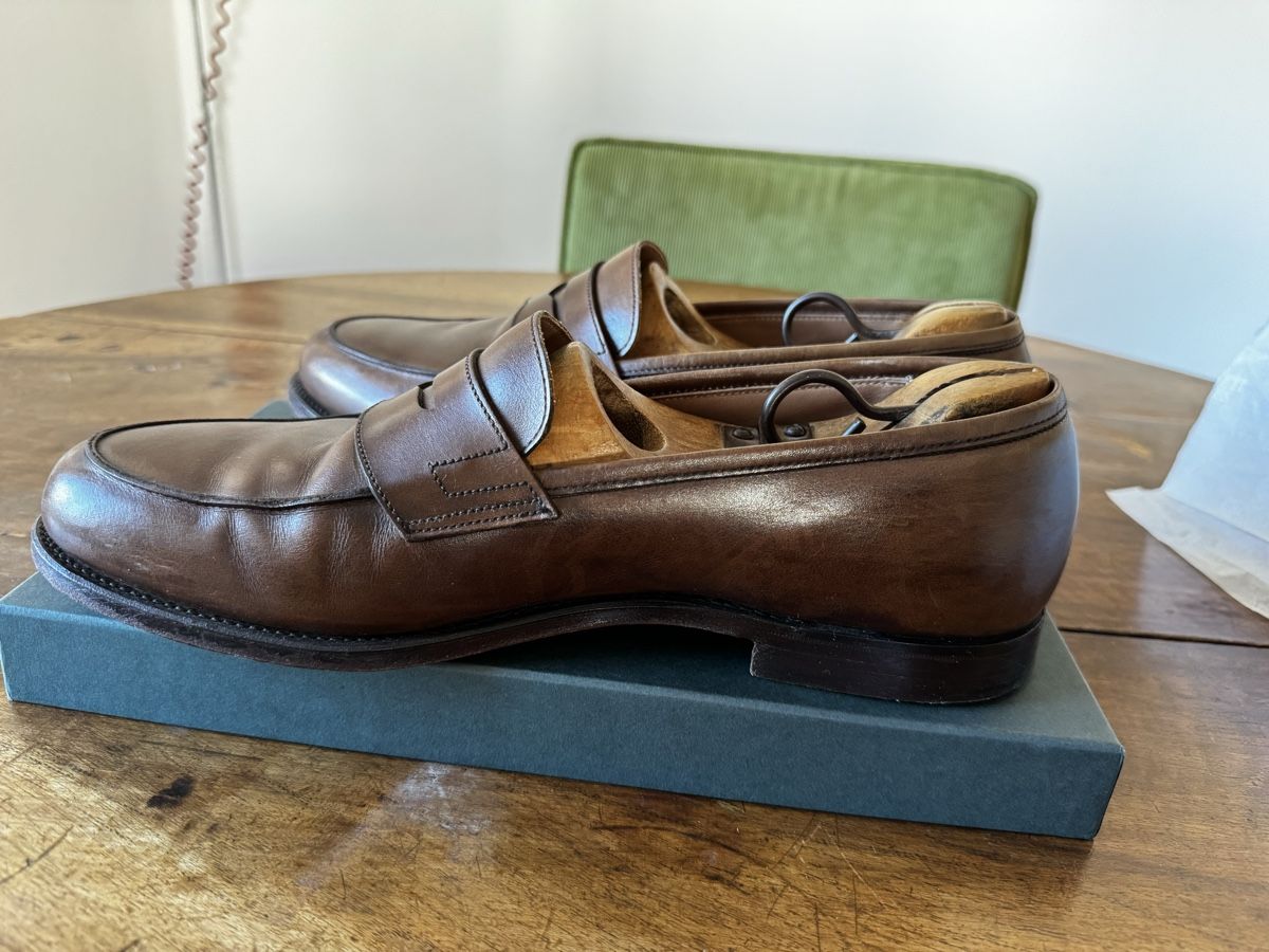 Crockett & Jones Scarpe da uomo: Crockett & Jones Grantham 2 Brown – Usato da Zürich venduto da Gia.BreZH 4