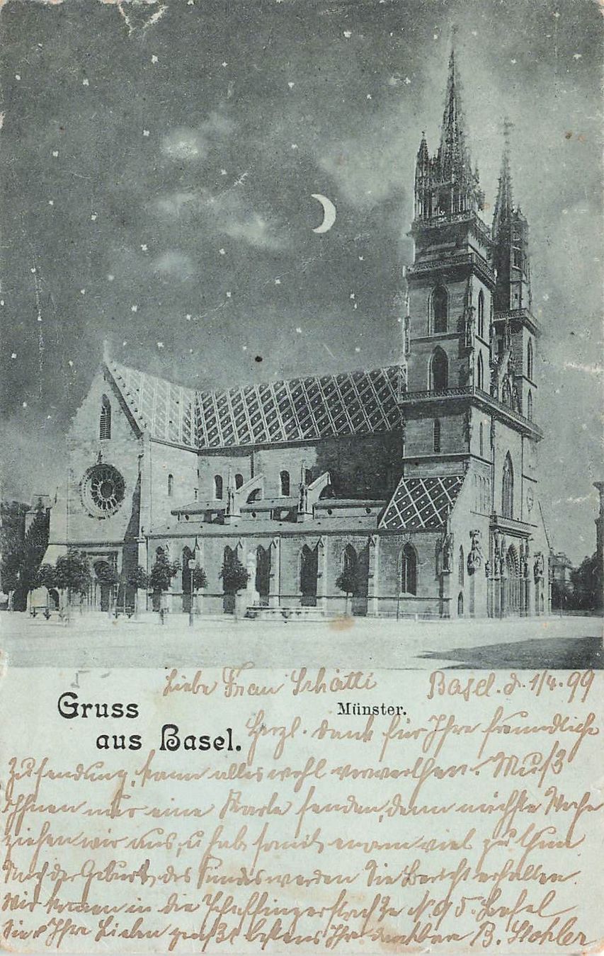 Cartes postales: Gruss Basel – D'occasion à Biasca par Blenio71