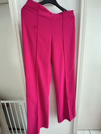 Pantaloni Zara fucsia donna taglia M