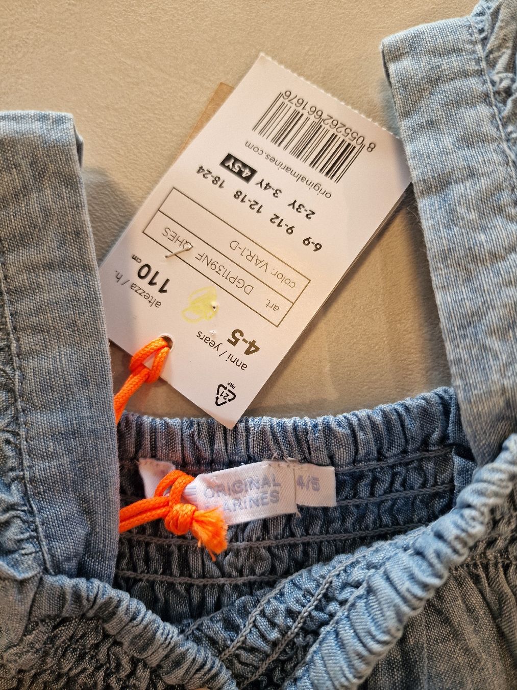 Vestiti & Gonne: Sommerkleid Jeans Mädchen – Nuovo e nell'imballaggio originale da Flurlingen venduto da Emanuele_Borla 1