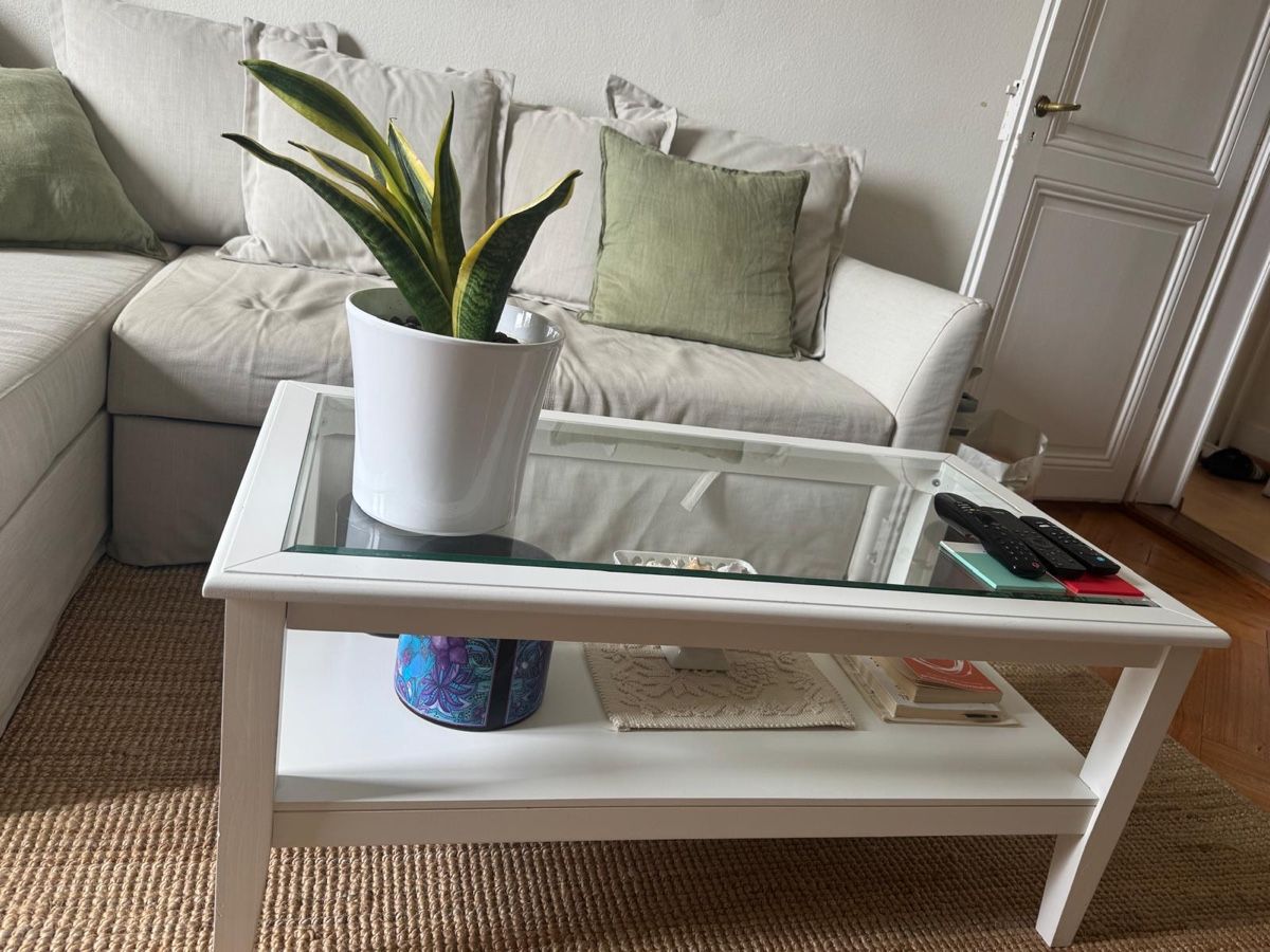 Tables: Table basse blanche Maisons du Monde – D'occasion à Lausanne par gia_5c29 1