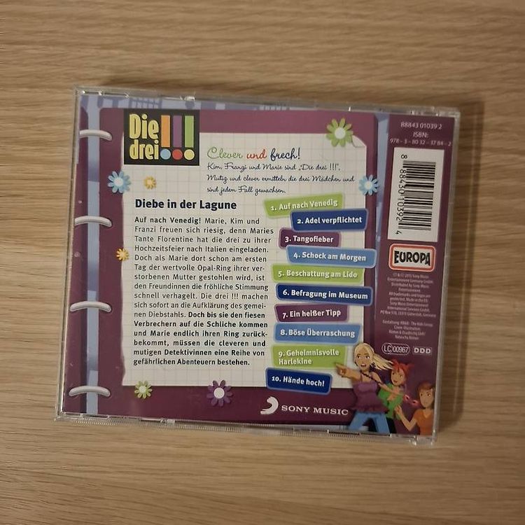 CD - Die drei !!! - Diebe in der Lagune 2