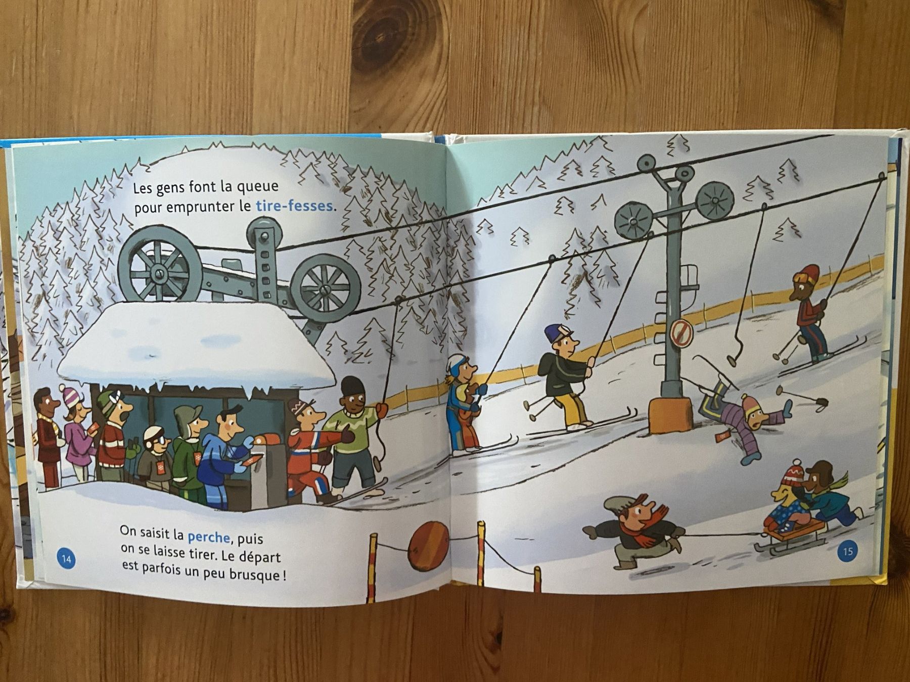 Libri: Livre Mes P'tits Docs La station de ski dès 3 ans – Usato da Neuchâtel venduto da marevecor 3