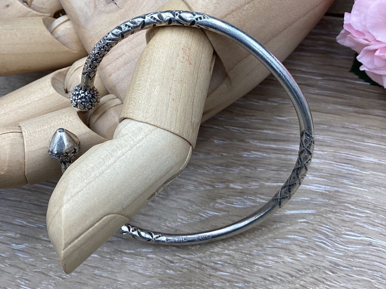 Bracciali & Braccialetti: Bracelet en argent sterling, unisexe – Usato da Agiez venduto da Beve15 2