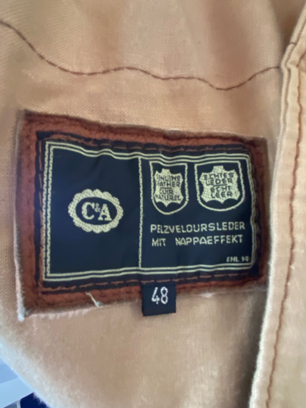 C&A Giacche: Echte Lammfell Jacke von Angelo Litrico by C&A: Grösse 48 – Usato da Thun venduto da dane_pao 1