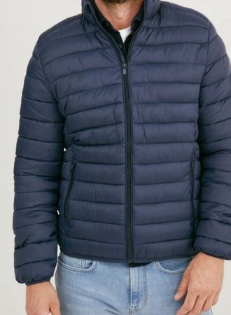 C&A Herren Winterjacke – Gr. M – Dunkelblau - NEU!