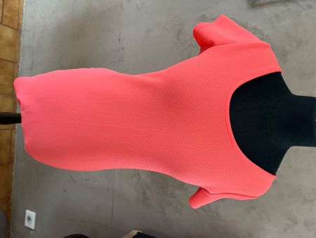 Robe moulante rose fluo Taille S
