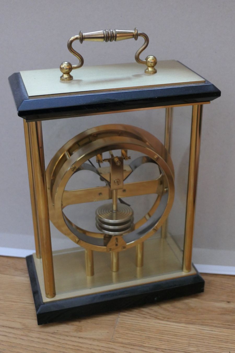 Altri elettrodomestici e apparecchi d’epoca: Vintage Aneroid-Barometer im Anniversary-Clock-Stil – Usato da Greifensee venduto da Freakler 4