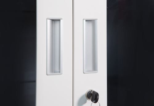 Schränke & Regale: Aktenschrank UFA dunkelgrau weiss – Neu und originalverpackt aus Herbertingen von jet-line-e-trade 2