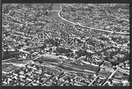 Basel Fliegeraufnahme Swissair