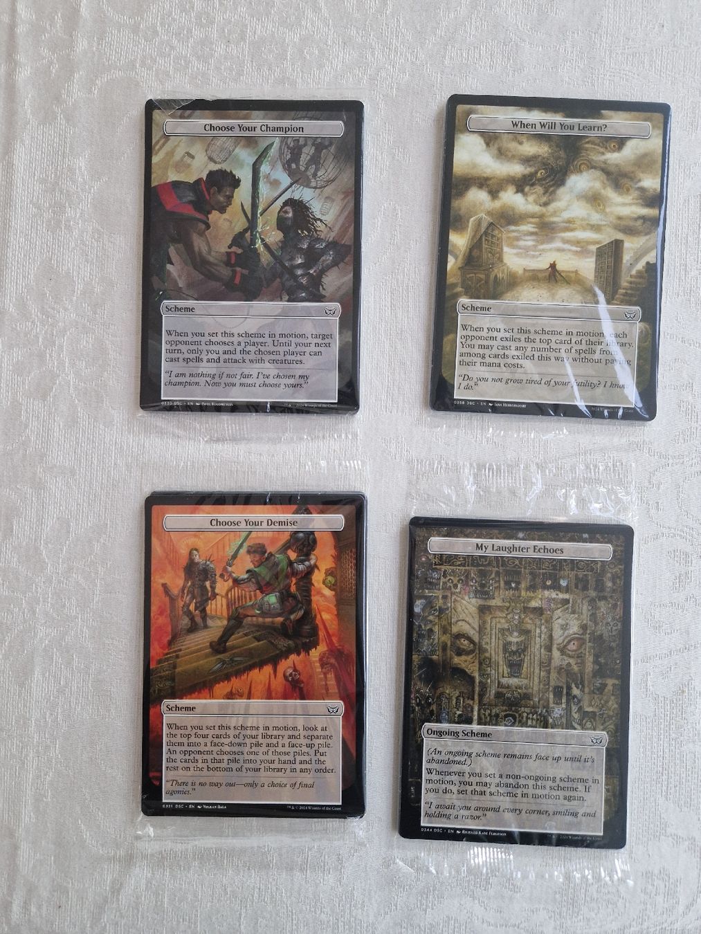Magic The Gathering Sammelbilder & Trading cards: Magic Archenemy Duskmourn 40/40 Full Set OVP – Neu und originalverpackt aus Villars-sur-Glâne von jea_mq7g 1