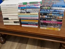 Basler Stadtbuch Sammlung 1969–2014, 38 Bände, neuwertig