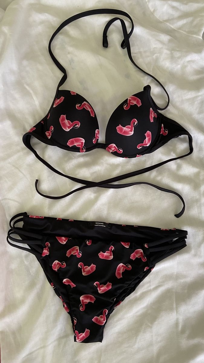 Costumi da bagno & Bikini: Bikini fenicotteri – Usato da Gordola venduto da arizi_shop