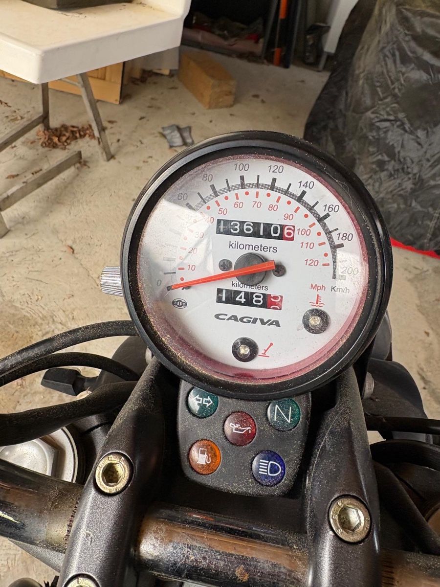 Cagiva Strasse: Cagiva Planet 125cc – Defekt aus Val D - Illiez von len_9szy 2