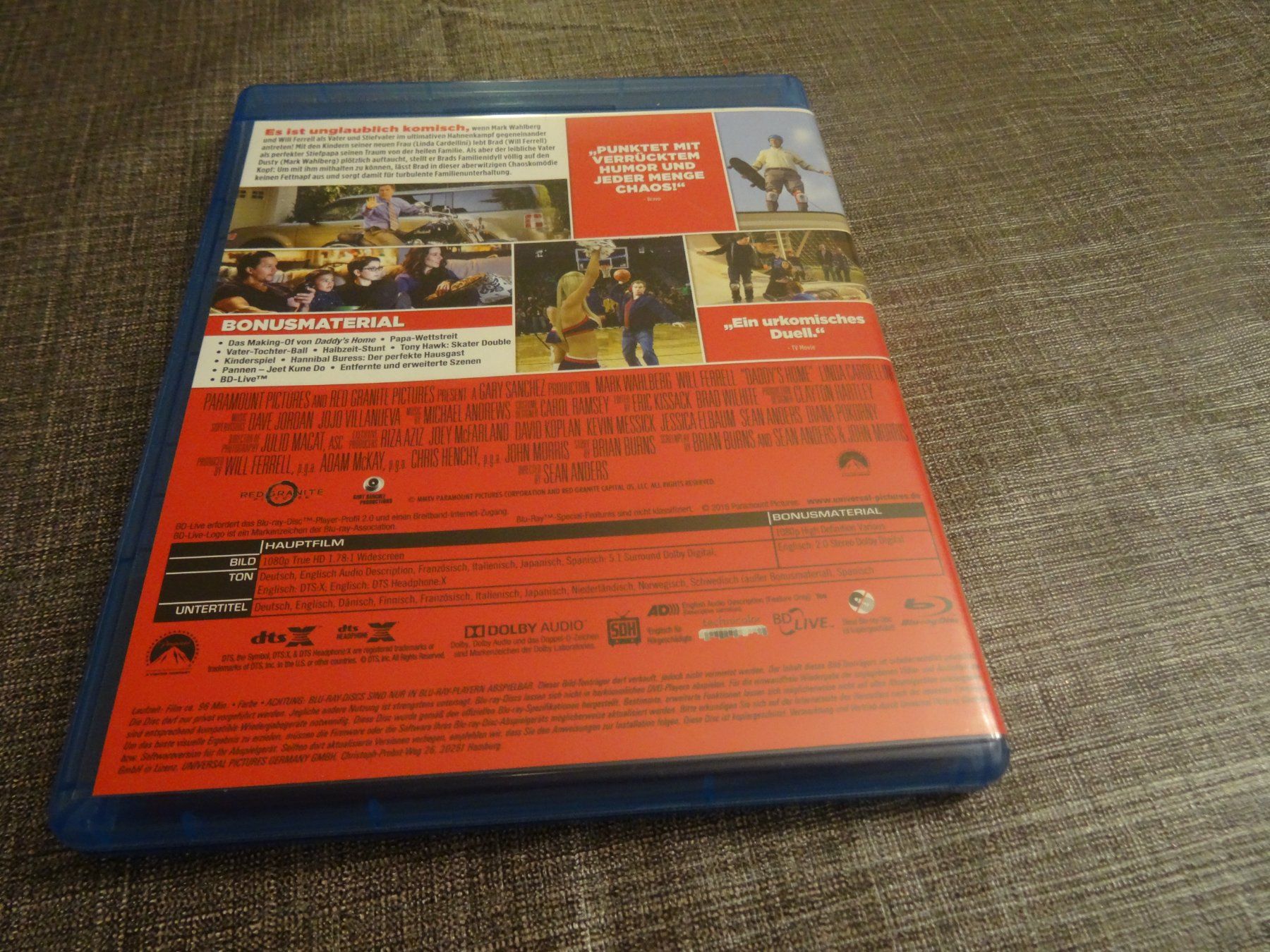 Tutti i DVDs: Blu-ray Daddy's Home Ein Vater zu Viel – Usato da Olten venduto da Disc-Verkauf 2