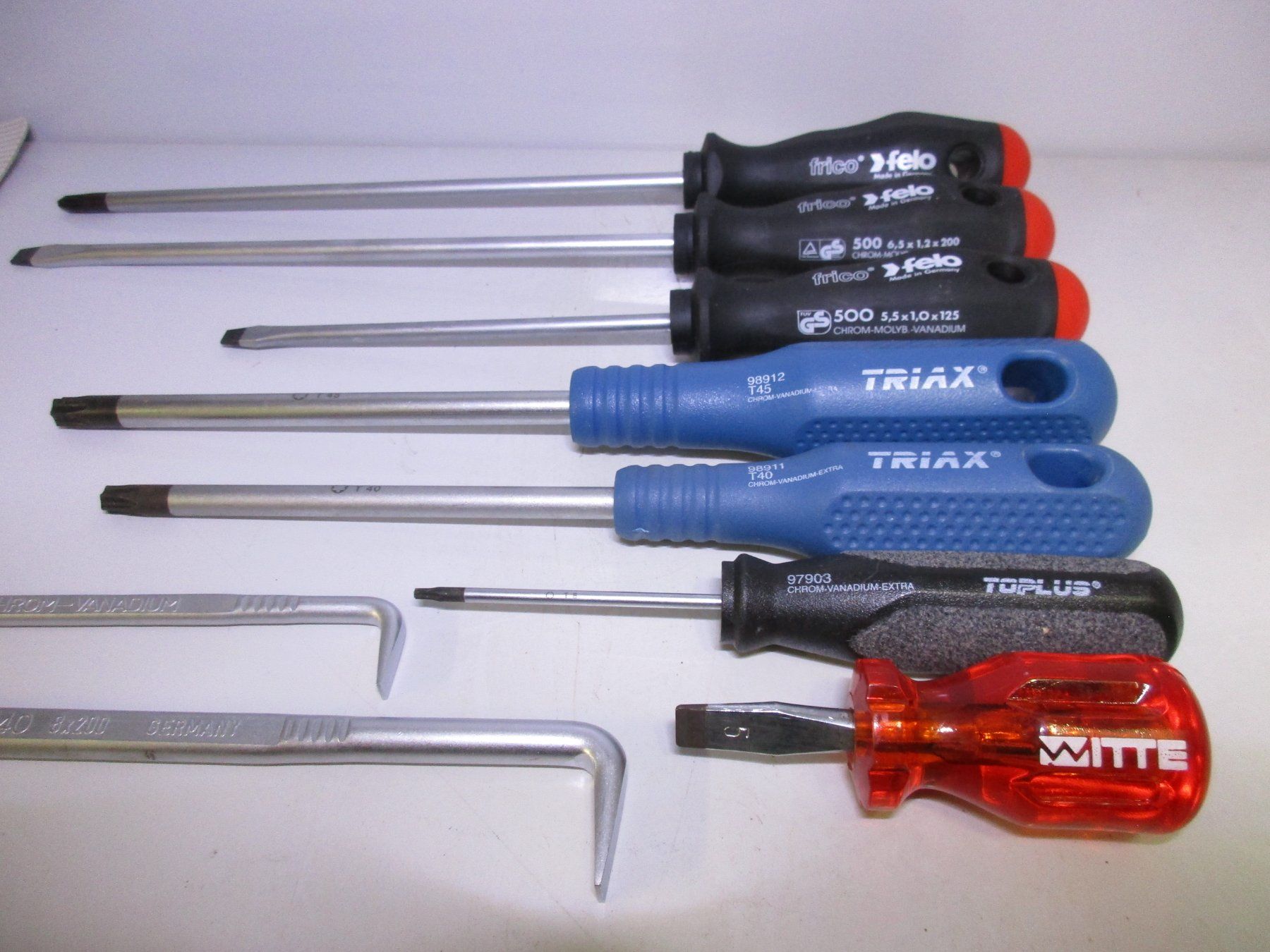 Alle Werkzeuge: Lot mit Schraubenzieher Winkelschraubenzieher Torx – Neu (gemäss Beschreibung) aus Ennetmoos von Truckdiver 1
