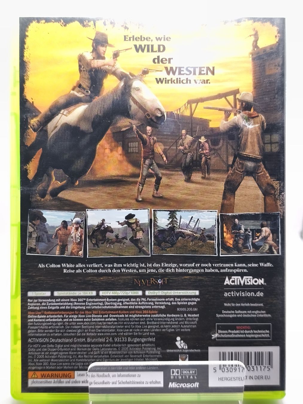 Microsoft Giochi: Jeu Xbox 360 Gun  – Usato da Conthey venduto da Th3gr4yf0x 2