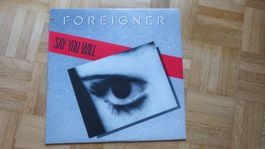 Foreigner: "Say you will" maxi single 12"