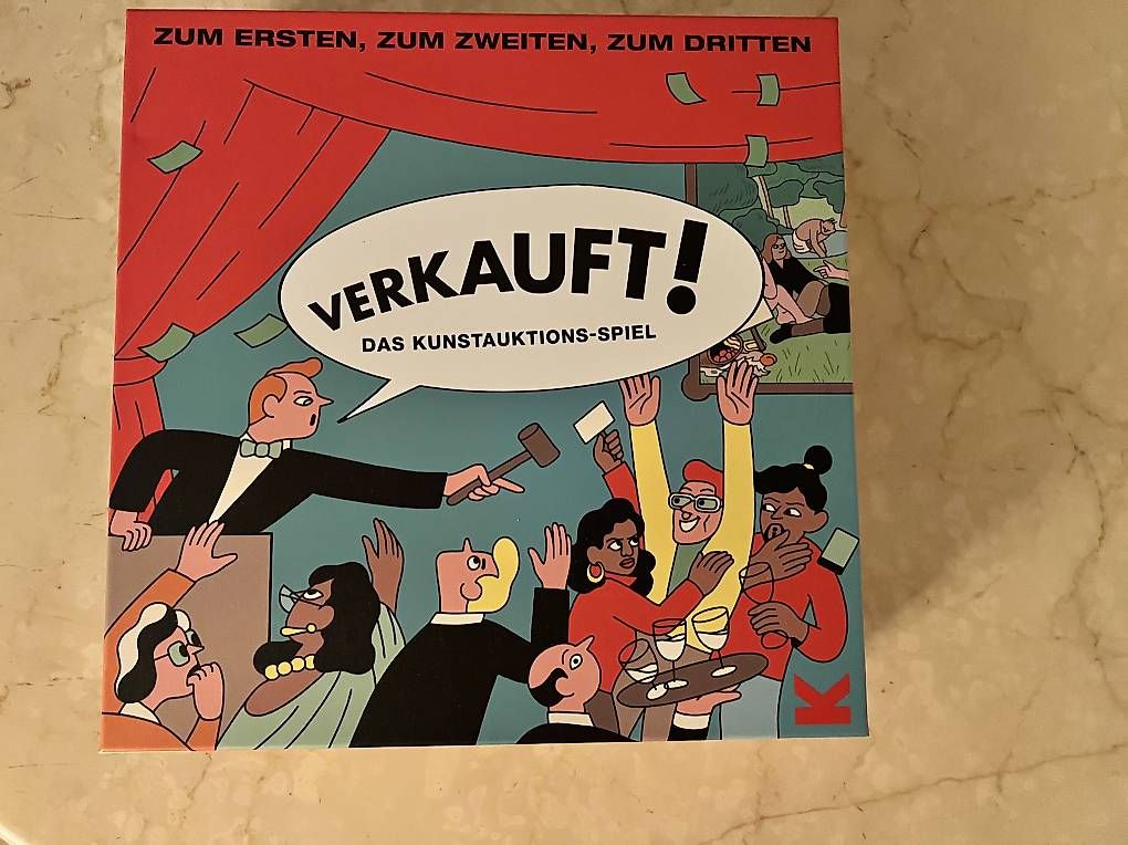 Giochi: Gesellschaftsspiel "Verkauft" Auktion  – Usato da Zürich venduto da Sofmas