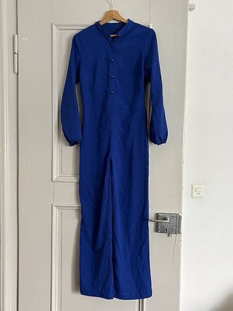 eleganter Overall - handgenäht