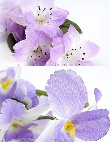 Kits de loisir créatif: Seidenblumen violett – Neuf (Voir description) à Schlatt TG par kreativ-atelier 1