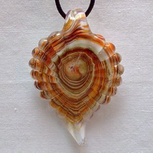 Catenine: Collier orange en verre – Nuovo e nell'imballaggio originale da marsens venduto da gag03