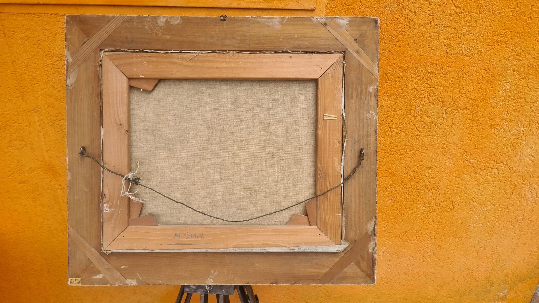 Gemälde: ORIGINAL OEL ZU LEINWAND,  Mng. – Gebraucht aus Pazzallo von Salvapazzo 2