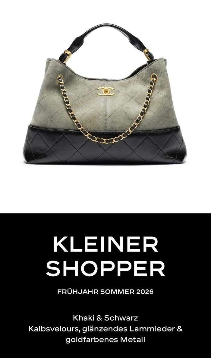 Chanel Sacs femmes: Chanel Two Tone Shopper, grün – Neuf (Voir description) à Triesen par atos87 3