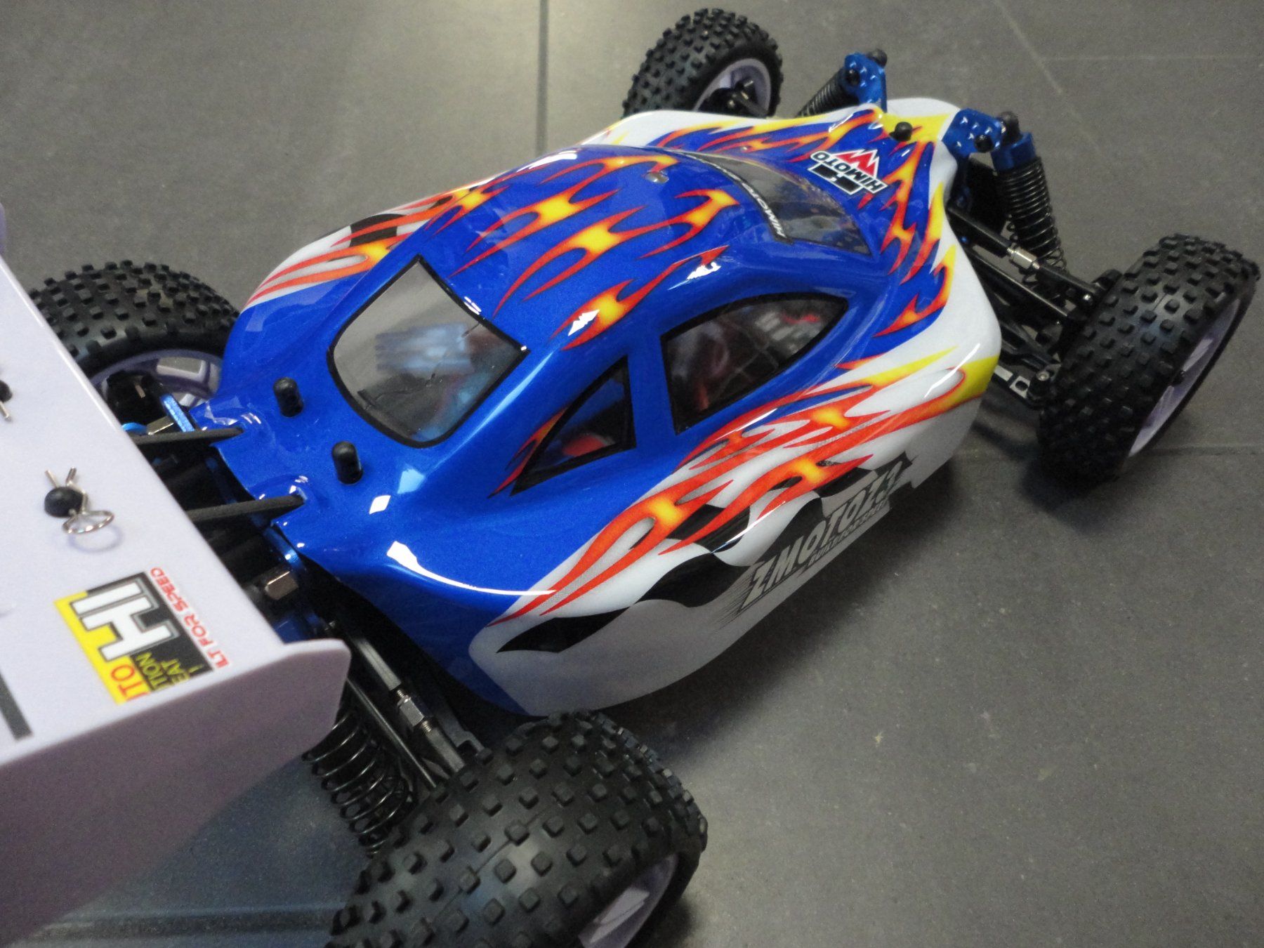 Modellismo RC: Buggy 1:10 komplett-Set. 4WD-Allradantrieb – Nuovo e nell'imballaggio originale da Horgen venduto da RcModell 2