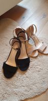 Jenny Fairy Sandalen Schwarz und Beige Gr. 38