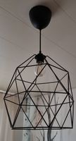 Hängeleuchte Geometric Schwarz Metall Gebraucht