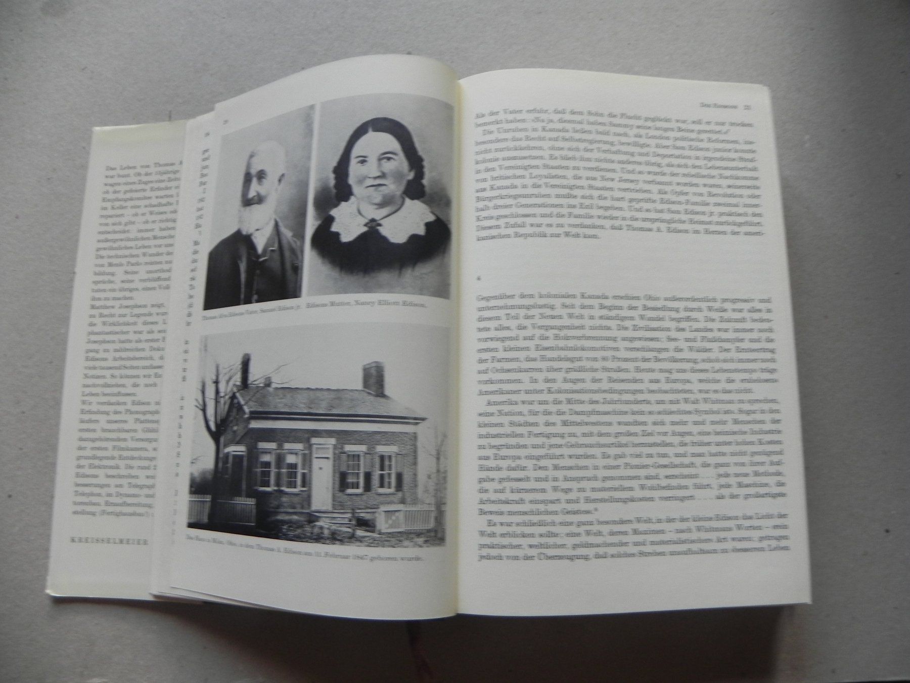 Libri: Buch Biographie Technik Erfinder Thomas A. Edison 1959 Abb. – Usato da Siebnen venduto da krimsie 2