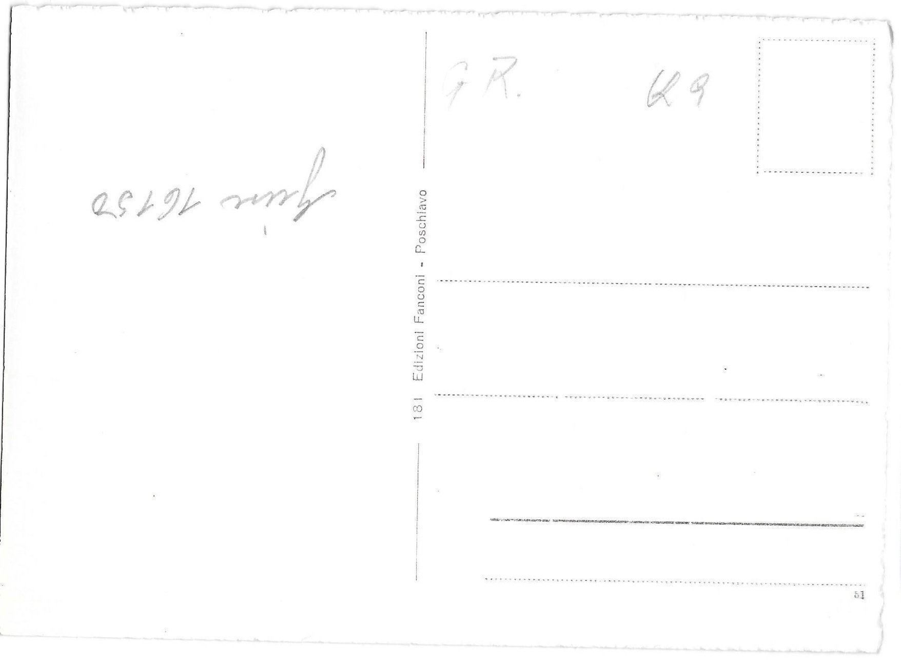 Cartoline postali: Poschiavo Gesamtansicht – Usato da Olten venduto da clotaldi 1