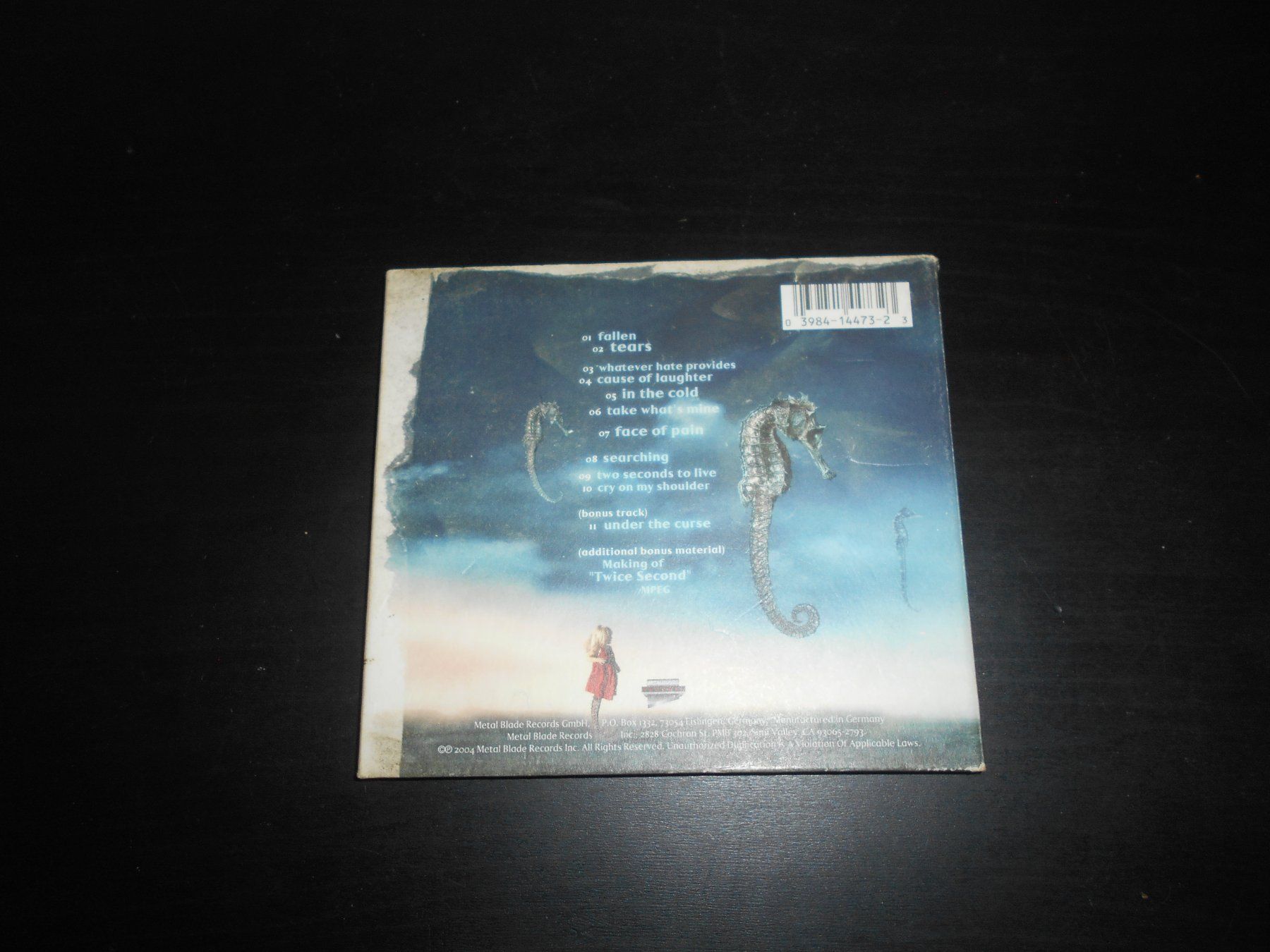 CD: Symphorce – Twice Second / 2004 / Digi – Usato da Aarberg venduto da witchhunter01 2