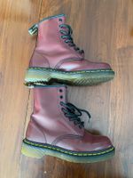 DR. MARTENS 1460 - Original Echt Leder Dunkelrot