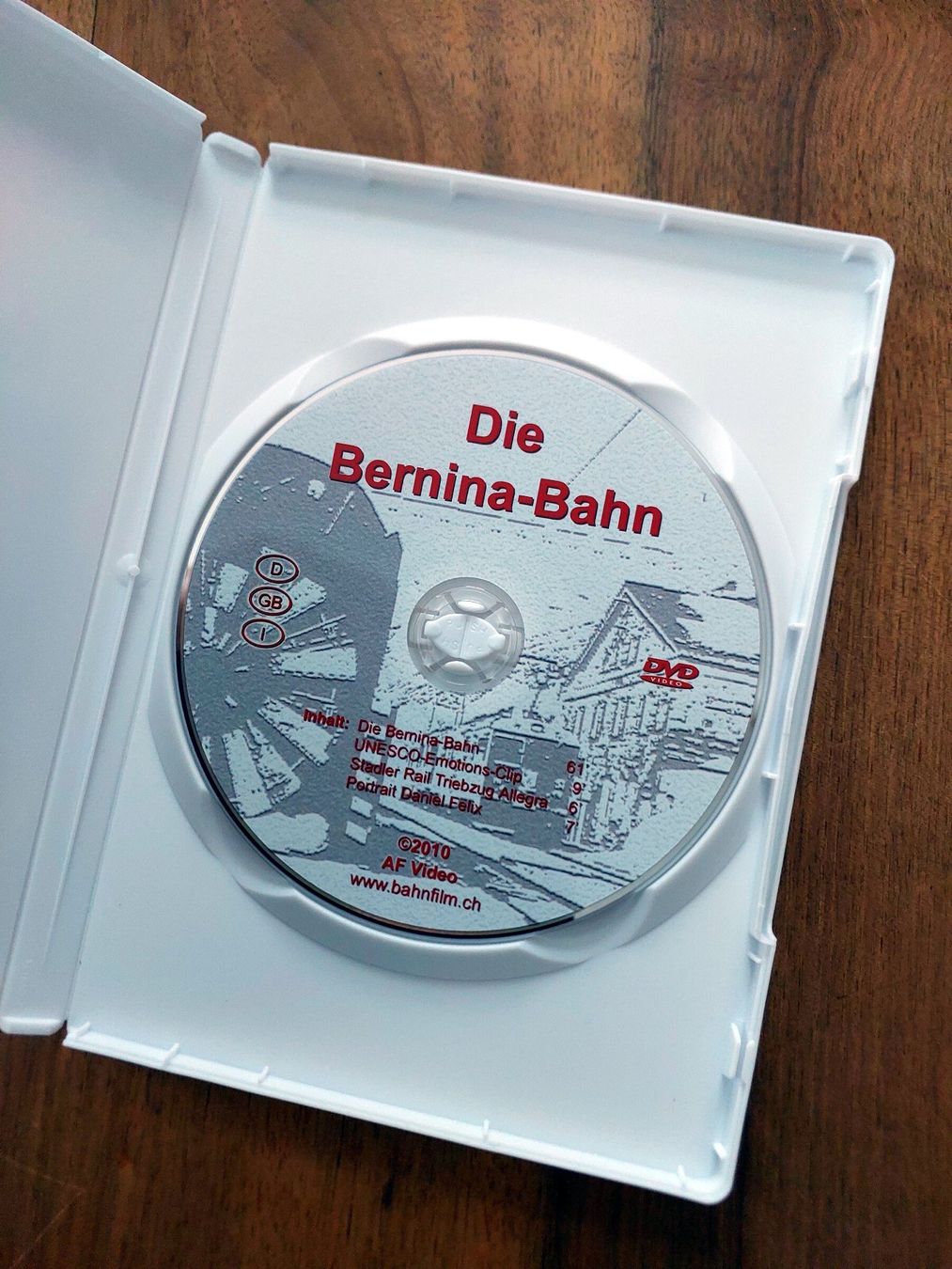 Tutti i DVDs: Die Rhätische Bahn - Bernina Bahn - DVD – Usato da Schönenwerd venduto da Steidi 1