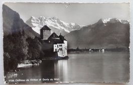 Château de Chillon et Dents du Midi