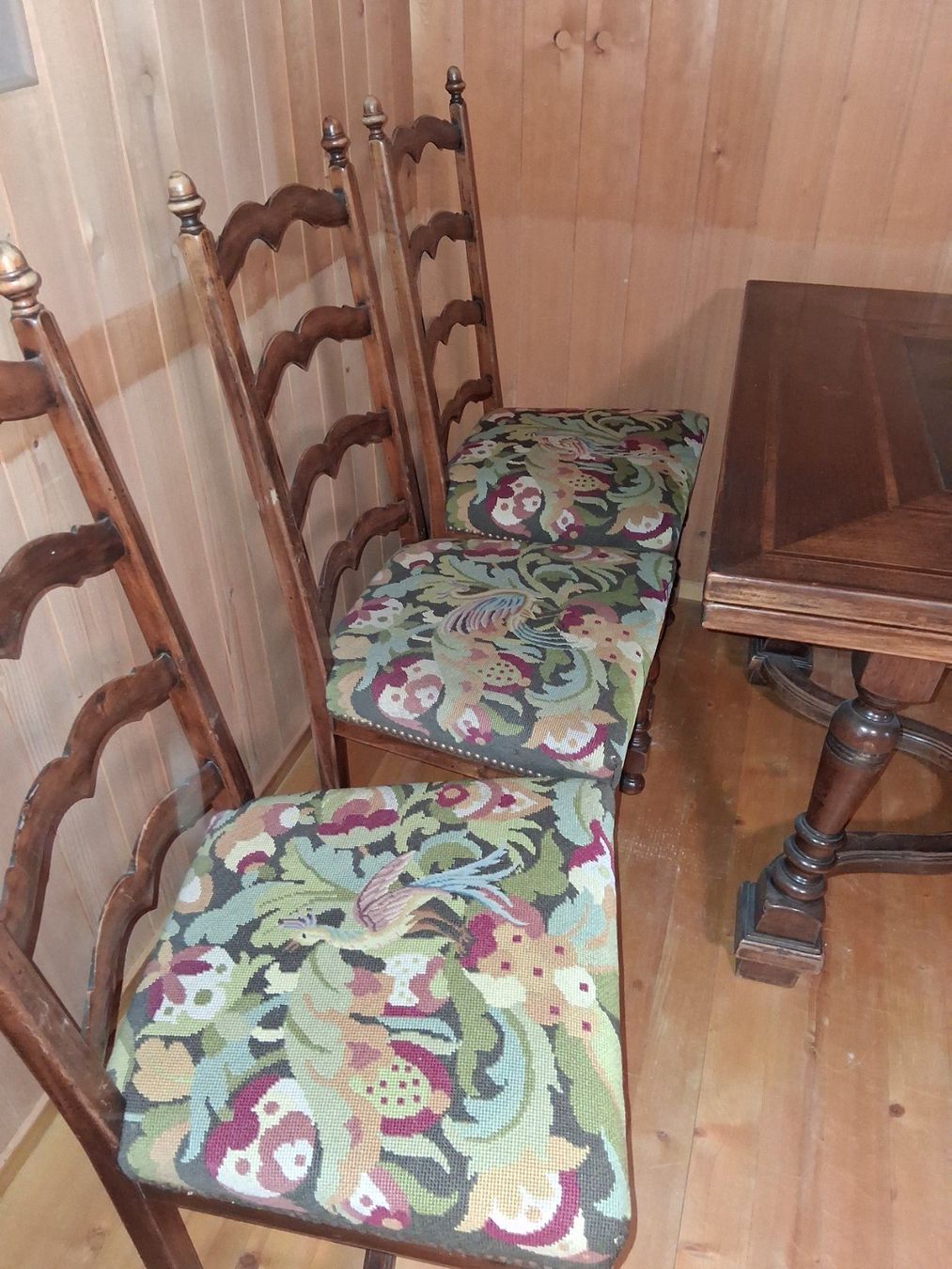 Tavoli: Esstisch mit Schieferplatte und 6 Stühlen – Usato da Grindelwald venduto da Daki7 2