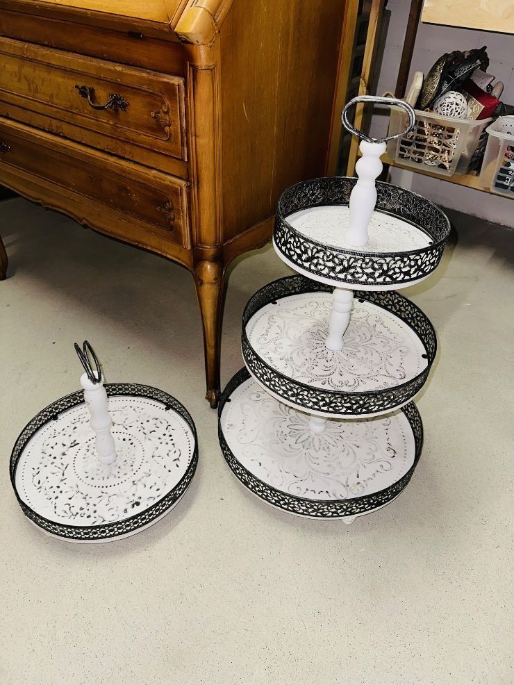 Tutte le decorazioni: Etagere im Shabby Chic style – Nuovo (secondo la descrizione) da Fällanden venduto da Eifachschoen 2
