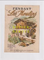 Etikette - Fendant "Les Moulins" (Provins) /bd