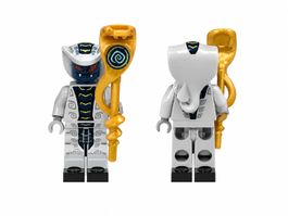 Lego Ninjago Figur mit goldenem Stab guter Zustand