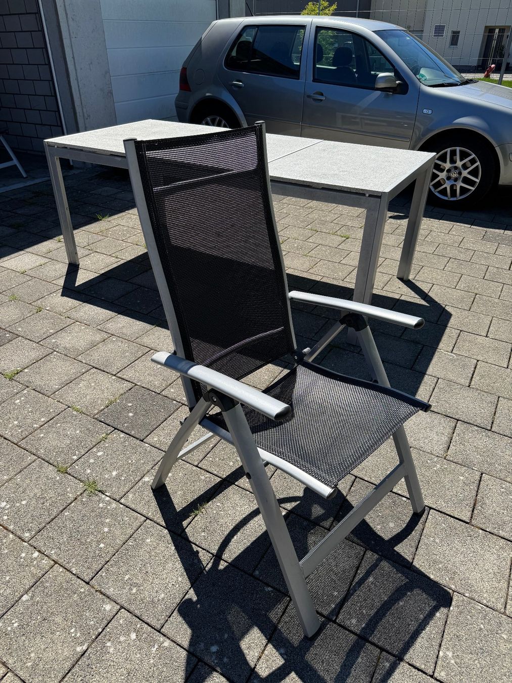 Tables: Gartentisch inkl. 6 Stühle – D'occasion à Müllheim Dorf par ale_q8pn 3