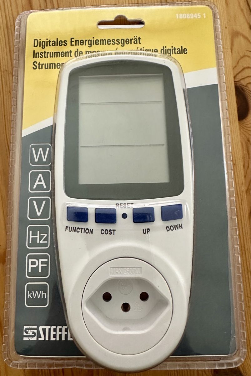 Messen: Digitales Energiemessgerät | Steffen – Neu und originalverpackt aus Winterthur von mat_q5d5