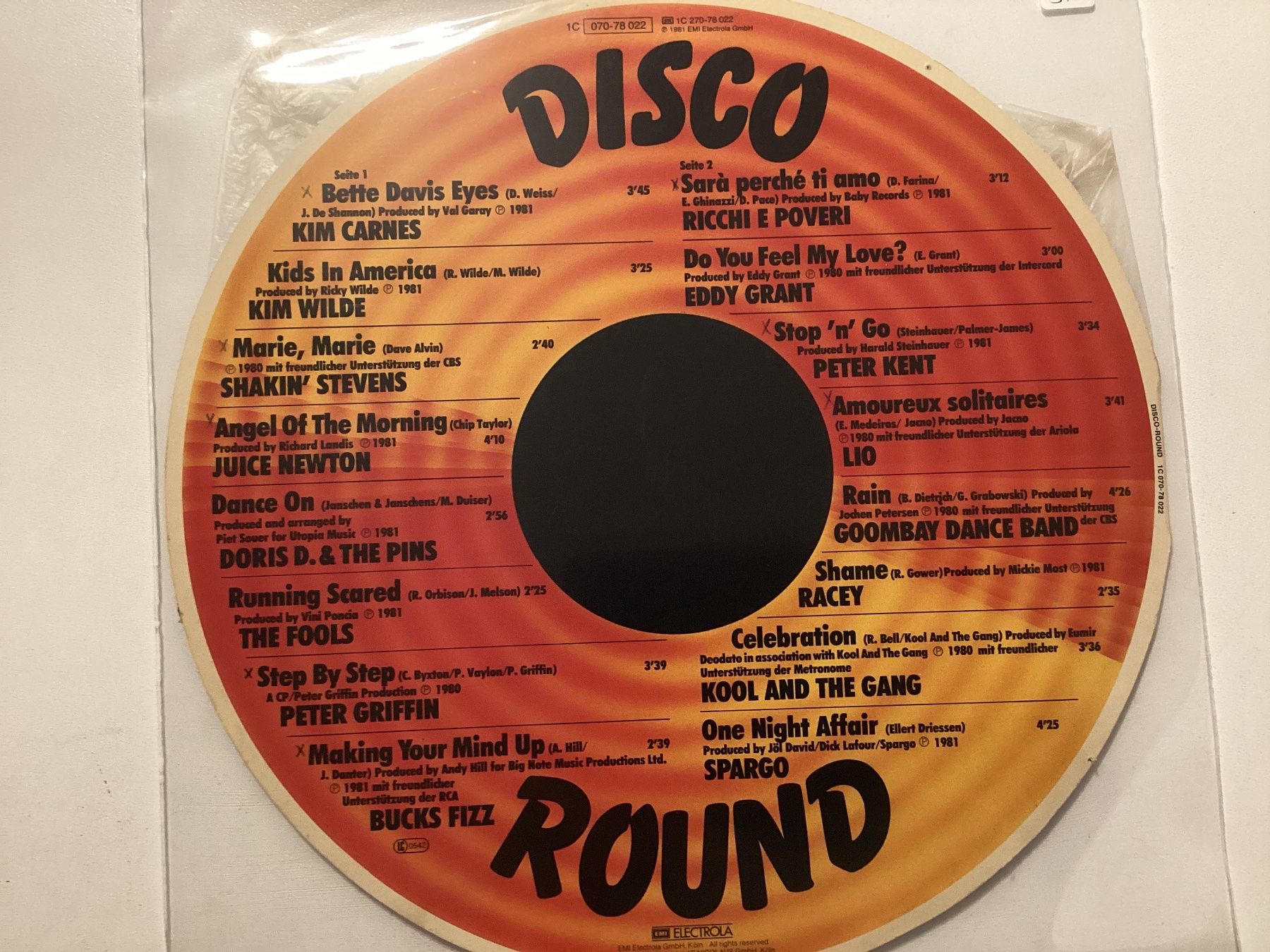 Dischi in vinile: Disco Round LP – Usato da Gutenswil venduto da Hamzian 1