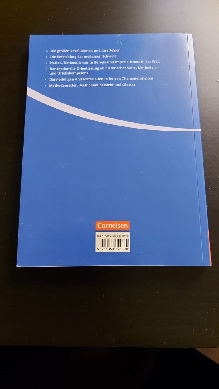 Libri: Schweizer Geschichtsbuch Oberstufe 2 Cornelsen Verlag – Nuovo (secondo la descrizione) da Wohlen b. Bern venduto da gra_cy9p 1