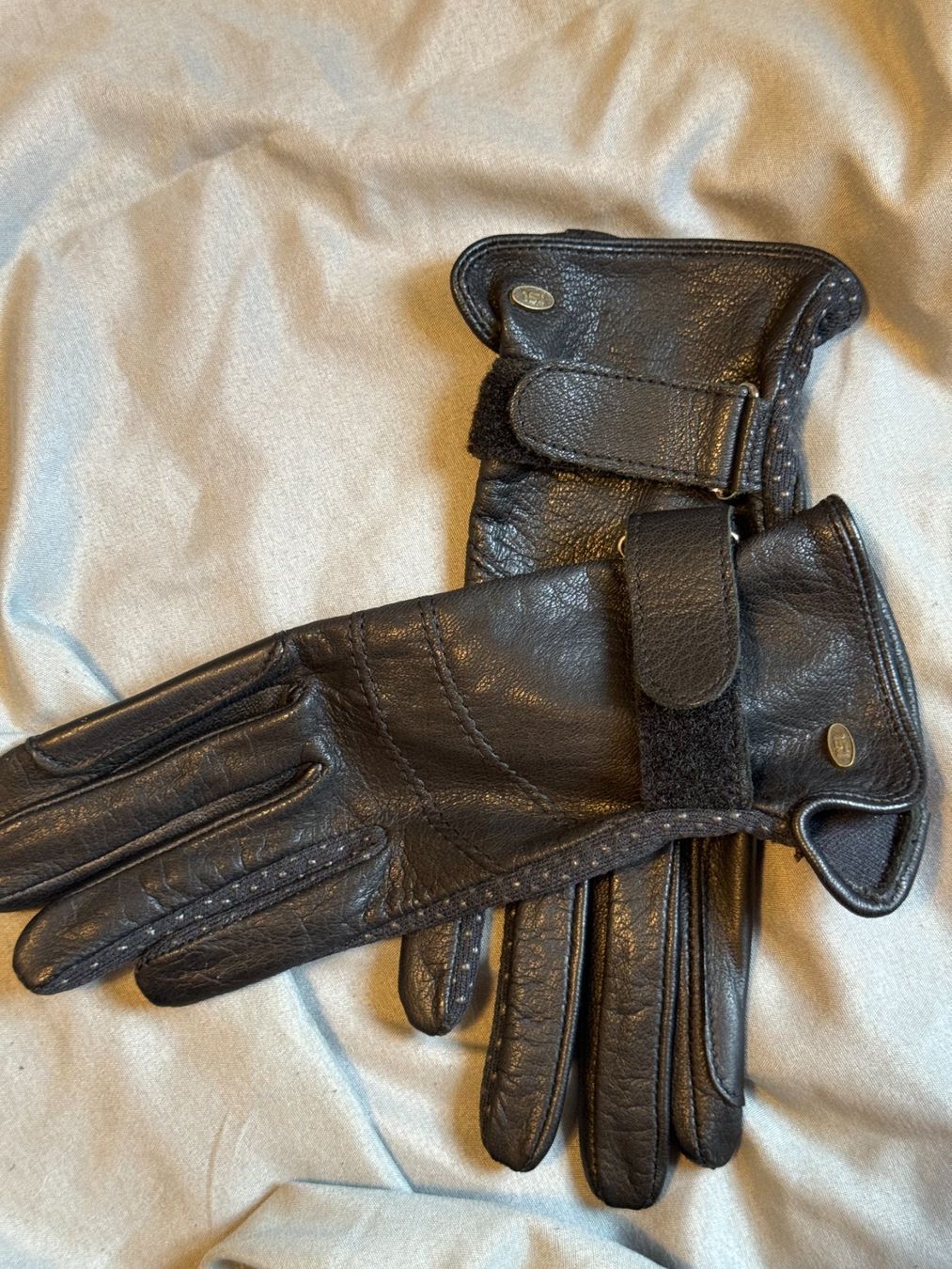 Guanti & manicotti: Gants d'équitation en cuir RSL – Usato da Cologny venduto da Nayiri 2