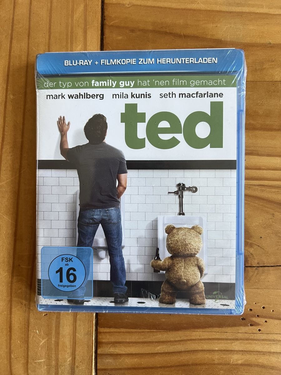 Tutti i DVDs: Blueray Ted mit Mark Wahlberg – Nuovo e nell'imballaggio originale da Kallnach venduto da sta_sy57