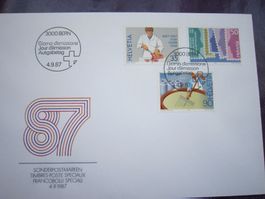 DEUX FDC OBLITERES 1er JOUR 1981/1987